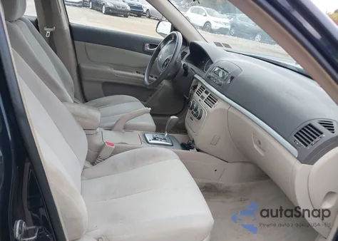 2008 Hyundai Sonata Gls V6 from USA, damaged, VIN 5NPET46F78H343399